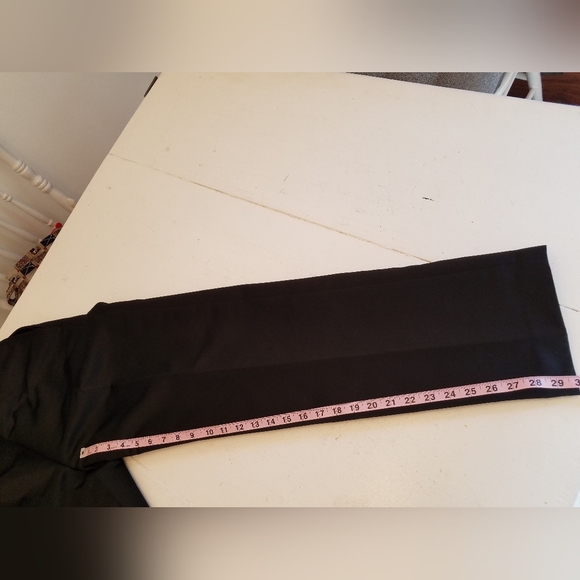 Vintage Oleg Cassini Women's 2 Pc Jacket Pantsuit Black  Size 8 - Picture 16 of 16